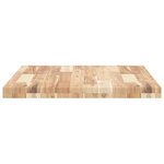 vidaXL Dessus de table rectangulaire 80x60x4 cm bois massif d'acacia