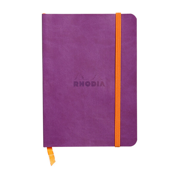 Carnet souple 10 5x14 8cm ligné violet CLAIREFONTAINE