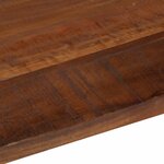 vidaXL Dessus de table 140x50x3 8cm rectangulaire bois massif récupéré