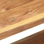 vidaXL Meuble TV 90x30x40 cm Bois d'acacia solide