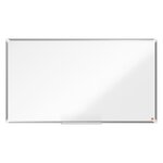 Tableau blanc laqué premium 16/9e h69 x l122 cm nobo