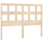 vidaXL Tête de lit 140 5x4x100 cm Bois massif de pin