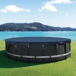 INTEX Couverture de piscine INTEX Ø610 x 20 cm Rond PVC  PET