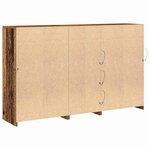 vidaXL Buffet Bois ancien 162 x 37 x 100 cm Bois d'ingénierie
