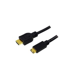 LogiLink Câble HDMI, A mâle - mini C mâle, 2 m