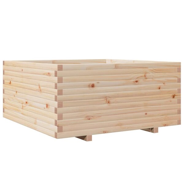 vidaXL Jardinière 100x100x49 5 cm bois de pin massif