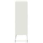 vidaXL Buffet haut rose 68 5x38 5x123 5 cm acier