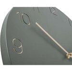 Horloge en métal chiffres gravés charm