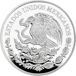 Monnaie FIFA WORLD CUP 26 Monterrey Argent 10 Pesos Mexico 2026 (PRÉCOMMANDE)