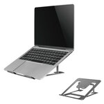 Newstar support pliable d'ordinateur portable 10"-17" gris