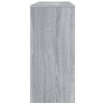 vidaXL Table console sonoma gris 100x35x76 5 cm bois d'ingénierie