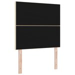 Tête de lit LED vidaXL motif blocs en diamant crème 100 cm tissu