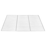vidaXL Grille de barbecue Argent 67 x 40 cm Acier inoxydable
