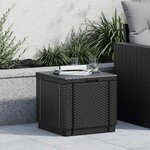 Keter Pouf de rangement Cube Cappuccino 228749