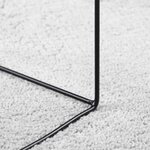 vidaXL Tapis OVIEDO à poils courts gris 80x200 cm