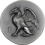 Monnaie GRYPHON Numismatic Icons Argent 5$ Cook Islands 2024 (PRÉCOMMANDE)