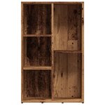 vidaXL Bibliothèque vieux bois 50x25x80 cm bois d'ingénierie