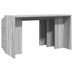 vidaXL Tables gigognes 3 Pièces sonoma gris bois d'ingénierie