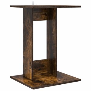 vidaXL Table d'appoint Chêne fumé 45 x 40 x 62 5 cm Bois d'ingénierie