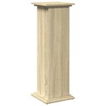 vidaXL Piédestal avec rangement chêne sonoma bois d'ingénierie