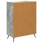 vidaXL Armoire à tiroirs 66 x 34 5 x 90 cm Bois d'ingénierie