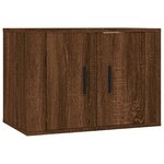 vidaXL Ensemble de meubles TV 4 Pièces Chêne marron Bois d'ingénierie