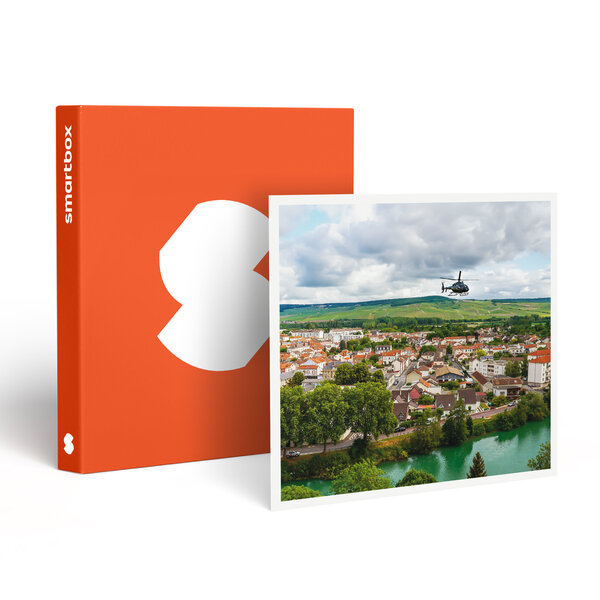SMARTBOX - Coffret Cadeau Vol en hélicoptère de 30 min au-dessus de Reims et ses environs - Sport & Aventure