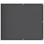 vidaXL Écran de balcon anthracite 90x700 cm 100  polyester oxford