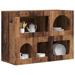 vidaXL Buffet Bois ancien 80 5 x 35 x 59 cm Bois d'ingénierie