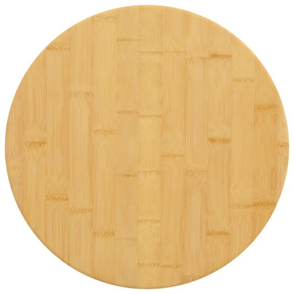 vidaXL Dessus de table Ø40x1 5 cm bambou
