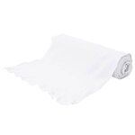 vidaXL Membrane géotextile blanc 1 x 50 m fibre de polyester