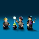 Lego harry potter76383 poudlard: le cours de potions  livre en brique avec drago malefoy  seamus finnigan et le professeur rogue