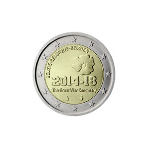 Belgique 2014 - 2 euro commémorative 1ére guerre mondiale