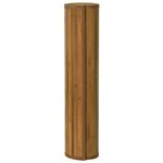 vidaXL Tapis rectangulaire marron 80x1000 cm bambou