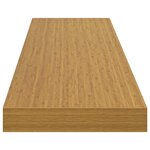 vidaXL Étagère Murale Beige 120 x 23 5 x 4 cm Bois d'ingénierie