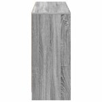 vidaXL Buffet avec tiroir Gris Sonoma 102 x 32 x 73 5 cm