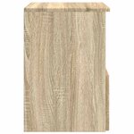 vidaXL Armoire de salle de bain Chêne Sonoma 30 x 41 x 50 cm
