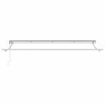 vidaXL Auvent Rétractable Marron 400x200 cm tissu