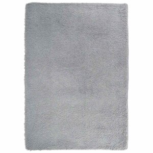vidaXL Tapis shaggy à poils longs NAVARRA gris clair 240x340 cm