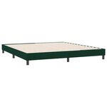 vidaXL Sommier à lattes de lit sans matelas 180x210 cm velours