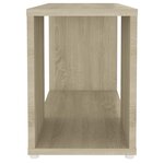 vidaXL Meuble TV Chêne sonoma 60x24x32 cm Bois d'ingénierie
