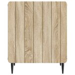 vidaXL Cabinet de chevet 2 Pièces Chêne Sonoma 43 x 34 5 x 52 cm