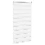 vidaXL Store zèbre blanc 75x150 cm largeur du tissu 70 9 cm polyester