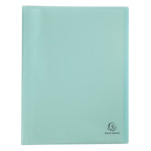 Protège-documents PP semi rigide Chromaline Pastel 80 vues - A4 - Vert pastel EXACOMPTA