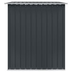 vidaXL Abri de stockage pour jardin Anthracite Acier 257x205x178 cm