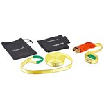 Hudora 76656 - Une sangle d'équilibre avec protection des arbres