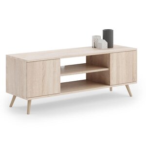 Meuble TV Focus pieds en bois
