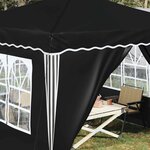 vidaXL Tente de fête pop-up 288 x 288 x 245 cm Anthracite Tissu Oxford