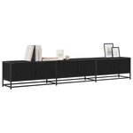vidaXL Unites TV 2 Pièces Chêne noir 240 x 35 x 41 cm Bois d'ingénierie