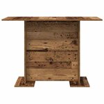 vidaXL Table de salle à manger Bois ancien 110 x 60 x 75 cm